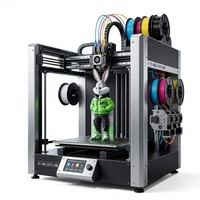 Imprimante 3D FDM quadricolore T1-100 CYT1-100 à grand volume d'impression par déposition de filament