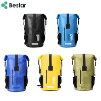 Sac à dos de voyage professionnel imperméable pour l'aventure, sac étanche grande capacité personnalisé pour l'extérieur avec fermeture éclair pour l'escalade, le camping et la randonnée