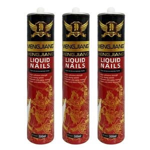 Adhésif sans clou imperméable <span class=keywords><strong>blanc</strong></span> beige pour la fixation de la construction, le travail du bois, les meubles, les quincaillerie métallique - Product Image 1