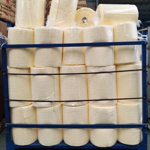 Rotoli assorbenti di colore giallo di sicurezza per la pulizia delle fuoriuscite chimiche - Product Image 6