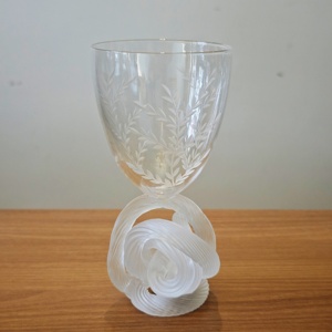 Gobelet en verre en cristal fait à la main haut de gamme avec Base en forme de noeud pour la maison fête mariage Restaurant vin et jus tasse - Product Image 2