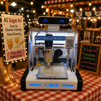 Imprimante 3D Panda-3d SU2 Robot Model DIY pour l'art du sucre avec contrôle Android, design léger et portable 2026