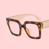 Gafas Ópticas Unisex de Moda, Montura Cuadrada Completa Personalizada, Gafas con Bloqueo de Luz Azul para Leer