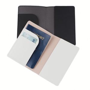 Funda de Pasaporte de Cuero PU Impermeable y Portátil con Detección de Movimiento Antirrobo para Viajes de Negocios de Verano, con Logotipo Personalizado y Diseño Moderno - Product Image 2