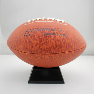 Dimensione 3 6 9 piena stampa in pelle logo personalizzato palla da Football americano - Product Image 6
