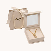 Marque designer fournisseur recyclable papier imprimé carton anneaux bijoux coffrets cadeaux, dates coffret cadeau