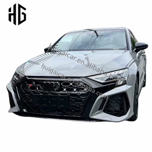 Kit de carrosserie RS3 ancien à nouveau pour <span class=keywords><strong>Audi</strong></span> A3 S3 berline hayon mise à niveau vers pare-chocs de voiture avant RS3 avec grille ensemble de pare-chocs arrière BodyKit - Product Image 4