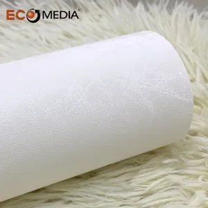 New Designs Waterproof Moisture-Proof Home Decoration White Texture 3D Wallpaper