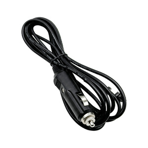 Adaptador para Encendedor de Cigarrillos 12V 24V, Cable de PVC Negro, Conector SIMM Automotriz, Montaje Estándar - Product Image 1
