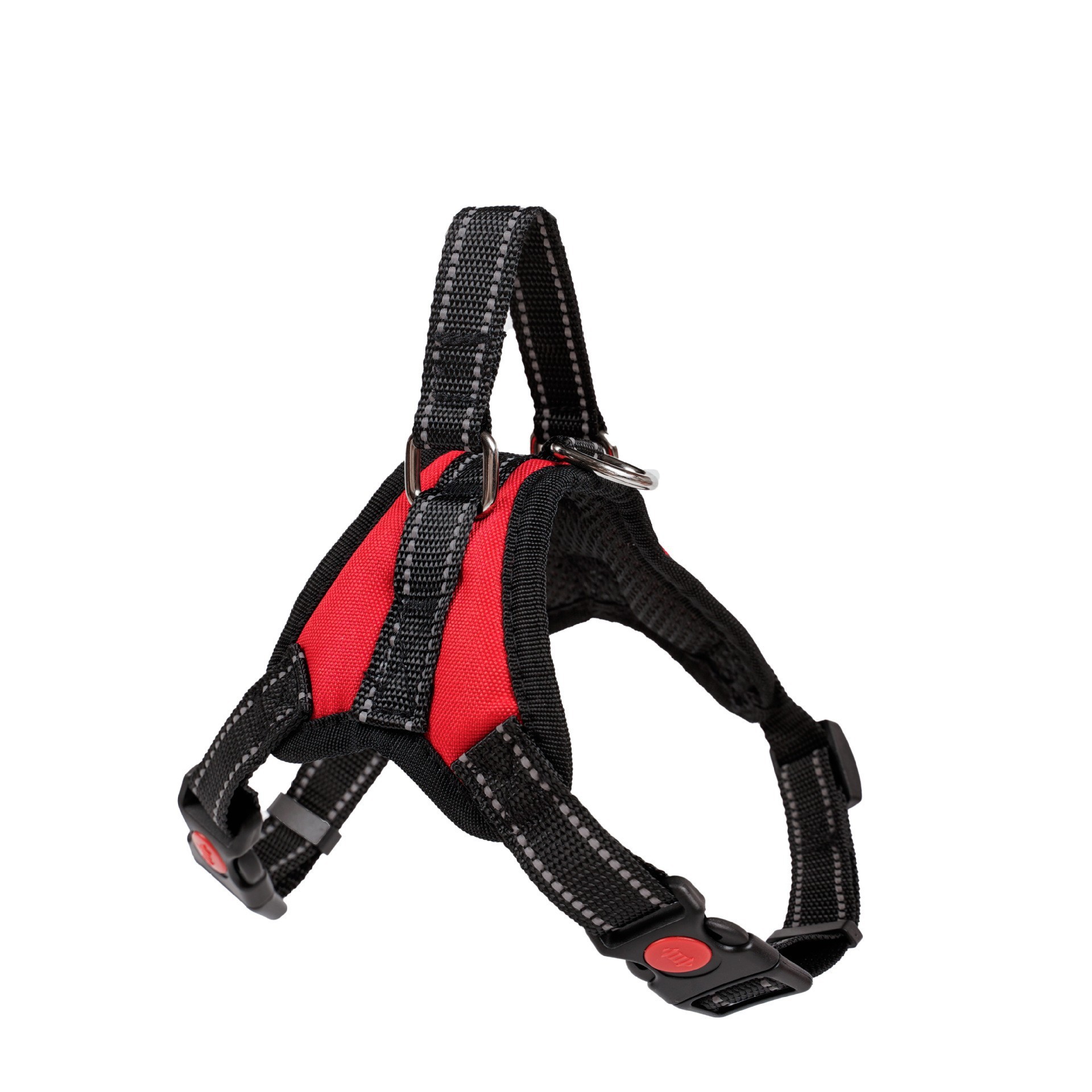 Red large dog harness