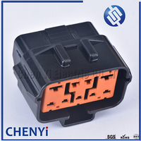 Conector impermeable para automóvil de 9 pines, interruptor de engranaje de transmisión, enchufe de sensor de engranaje 6195-0238 para Kia Spectra Mondeo