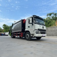 Camion compacteur à chargement arrière Shacman 14CBM pour la collecte des déchets, vente chaude
