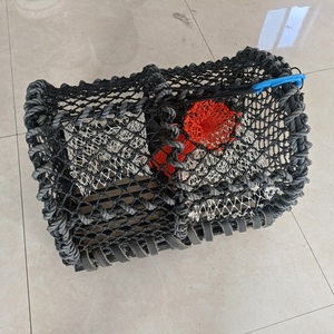 Nasse <span class=keywords><strong>à</strong></span> homards robuste de 10 mm pour le marché européen, nasse <span class=keywords><strong>à</strong></span> crevettes, cage de pêche, sac <span class=keywords><strong>à</strong></span> appâts noir, nasse <span class=keywords><strong>à</strong></span> poissons, arche de pêche - Product Image 5