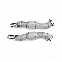 Für Ferrari F430 4.3L Performance-Downpipes, Hochleistungs-Katalysator-Auspuffkrümmer, Direkt Anschraubbare Auto-Tuning-Teile, Auf Lager