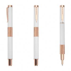 Nuevo Bolígrafo de Lujo con Grabado Metálico, Elegante, Personalizado con Logotipo, Tinta de Regalo y Clip, para Proveedores - Product Image 2