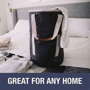 Muestra gratuita: Cesto de ropa plegable comercial grande, impermeable, resistente, mochila para ropa sucia - Product Image 3