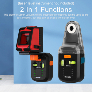 Máy khoan điện gia dụng tự chế tích hợp máy hút bụi, máy cân bằng <span class=keywords><strong>laser</strong></span> công nghiệp cấp 2, tia <span class=keywords><strong>laser</strong></span> đỏ <span class=keywords><strong>2m</strong></span>, tự cân bằng, sử dụng pin Lithium - Product Image 3