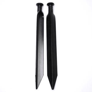 Shandong Triangular <b>Tent</b> <b>Pegs</b> 500*40*5mm <b>Metal</b> Ground Stakes For Outdoor Camping All Seasons Industrial Grade - Product Image 1
