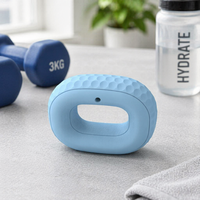 Poignée de musculation électronique en silicone personnalisable, avec compteur intégré et ressort interne durable, accessoire d'entraînement et de thérapie pour les mains