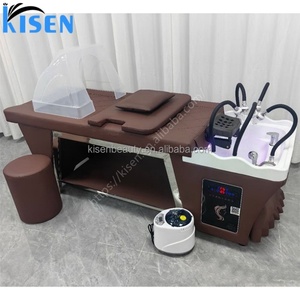 Kisen – Lit de shampoing professionnel de qualité supérieure, lit de massage thaïlandais de luxe/lit de beauté spa/table de shampoing pour salon de beauté - Product Image 3