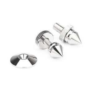 Amplificateurs de pointe de haut-parleur Hi-Fi ODM/OEM avec pieds d'isolation en acier Support de lecteur CD pour plateau tournant Accessoires de haut-parleur haut de gamme - Product Image 3