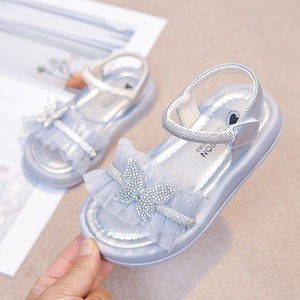 Sandali da Principessa con Cristalli per Bambine, Suola Morbida, Scarpe Estive Eleganti per Bambine Piccole e Neonate, per Uso Esterno - Product Image 4