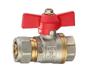 Robinet à bille sanitaire en laiton CW614N PN25 1/2 pouce pour utilisation avec l'eau - Product Image 5