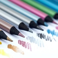 Ensemble de crayons de couleur métalliques 12 couleurs, en bois, non solubles, nacrés, pour journalisation, papeterie étudiante
