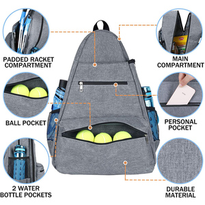 <span class=keywords><strong>Sac</strong></span> à dos de raquette de basket-ball pour enfant, grand <span class=keywords><strong>sac</strong></span> de plein air, de sport, de Badminton - Product Image 5