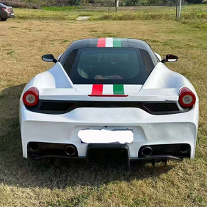 Adecuado para <span class=keywords><strong>Ferrari</strong></span> 458 SP Style Semi-carbon Fiber Parachoques delantero Parachoques trasero Faldones laterales Capucha Kit de carrocería de alta calidad - Product Image 5