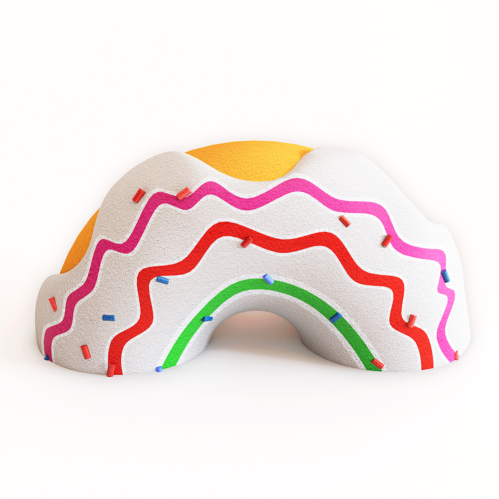 Foam sculpture