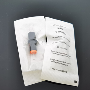 Cartucho de <span class=keywords><strong>Agujas</strong></span> <span class=keywords><strong>para</strong></span> Tatuaje de Acero Inoxidable Negro, con Empuñadura de Goma, Desechable, Esterilizado, <span class=keywords><strong>para</strong></span> Tatuajes/Permanentes - Product Image 4