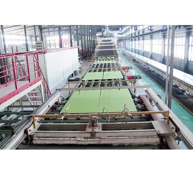 Hede machinery for making gypsum board making machine manufacturing plant automatic drywall gypsum board production line