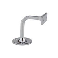Support de main courante de balustrade plate en acier inoxydable 2205 pour escalier balcon escalier d'hôtel