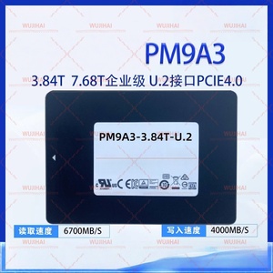 ไดรฟ์โซลิดสเตทแบบตั้งโต๊ะ U.2 NVMe ความเร็วสูง รุ่น PM9A3-3.84T-U.2 - Product Image 2