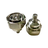 Connecteur coaxial en laiton 4.3-10/SMA-JK à bas prix, adaptateur connecteur mâle 4.3-10 vers femelle SMA