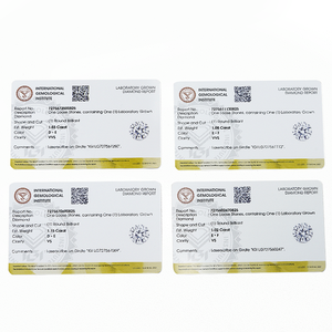 Diamant certifié Starsgem IGI Card 1ct Taille D <span class=keywords><strong>E</strong></span> F Couleur VS VVS Excellente qualité Diamant cultivé CVD HPHT à taille brillante idéale - Product Image 4