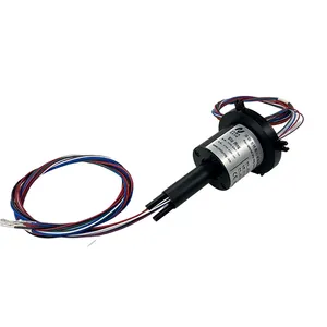 14-wire electric slip ring rotating conductive outer diameter 50mm free rotating conductive