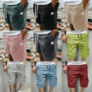 Vente en gros d'articles essentiels de haute qualité pour hommes : Shorts amples de créateur pour la mode urbaine, 100 % coton pur, très demandés - Product Image 4