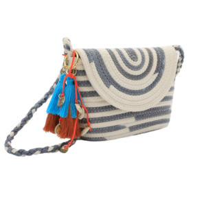 Sac en paille imperméable avec décoration de perles, pour sac de plage en coton, nouvelle collection - Product Image 1