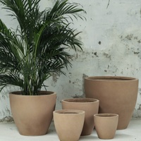 Pot de fleurs en fibrociment de style industriel nordique, en forme de losange, pour balcon bas, vente en gros