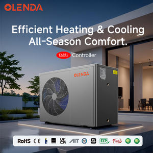 Тепловой насос воздух-вода CE A+++ 12 кВт с инвертором EVI, хладагент R32, высокоэффективный, накопительный, металлический корпус, гарантия 3 года - Product Image 6