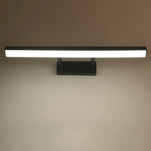 Decor Sensor Chrome Plating Metal Housing Wall Mount Lamp Mirror <b>Lighting</b> Fixture Led Bathroom <b>Vanity</b> Light Black IP20 3-Year - Product Image 3