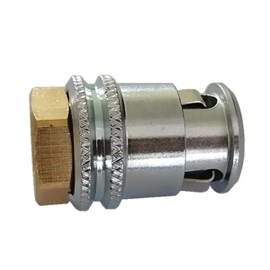 Embout de gonflage à air de haute qualité en laiton et acier, à fixation par pince, pour applications industrielles générales - Product Image 2