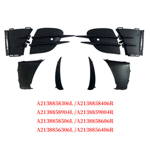 Mercedes-Benz E-Class 213 Front Bumper Kit A2138857504 A2138803105 New Replacement Parts with Fog Light Cut-Outs - Product Image 3