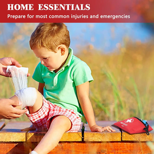 <span class=keywords><strong>Kit</strong></span> médico rojo nuevo al por mayor para viajes al aire libre de mano pequeño fuego rescate emergencia botiquín de primeros auxilios logotipo personalizado Camping senderismo - Product Image 4