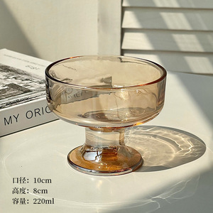 Bol à sundae, bol à trifles, grand gobelet à glace, gobelet à dessert en verre, gobelet à glace en boule, gobelet à pudding, gobelet à thé de l'après-midi, gobelet à eau sucrée, gobelet à yaourt - Product Image 6