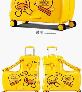 <span class=keywords><strong>Valise</strong></span> à roulettes multifonctionnelle pour enfants, bagage cabine avec siège intégré pour garçons et filles - Product Image 5