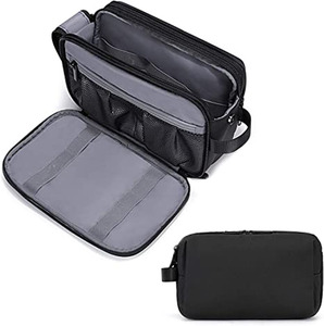 Water-resistant Shaving Bag for Toiletries <b>Accessories</b> <b>Travel</b> Toiletry Organizer for Men Toiletry Bag - Product Image 1