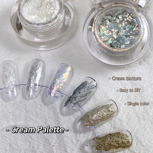 Polvo de Ópalo Brillante, Lentejuelas Degradadas Brillantes, Arte de Uñas con Efecto Aurora, Polvo de Brocado con Purpurina - Product Image 6